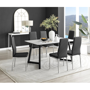 Wayfair marble store dining table